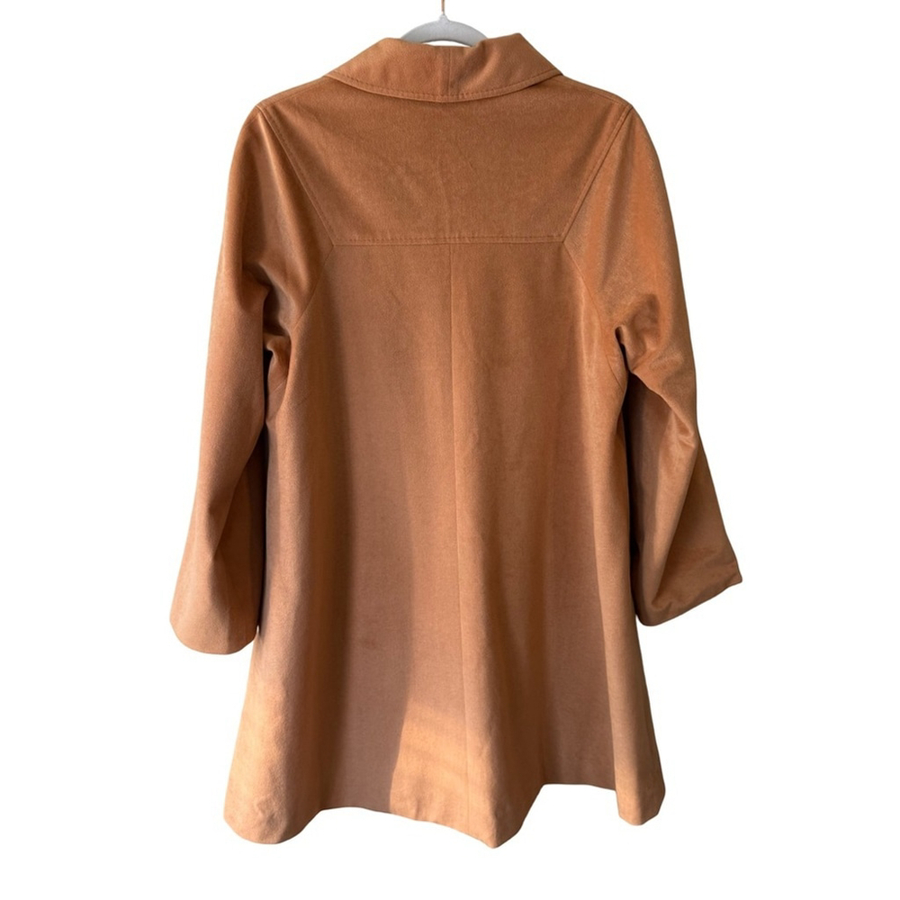 Surrey Classics Vintage Stylish Tan Trench Coat for Women Size L Fall Winter - Picture 4 of 14